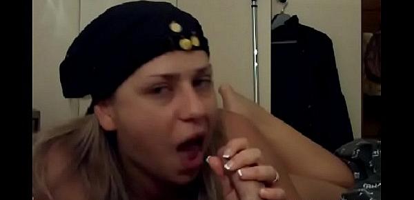  Blonde With Beret POV Blowjob